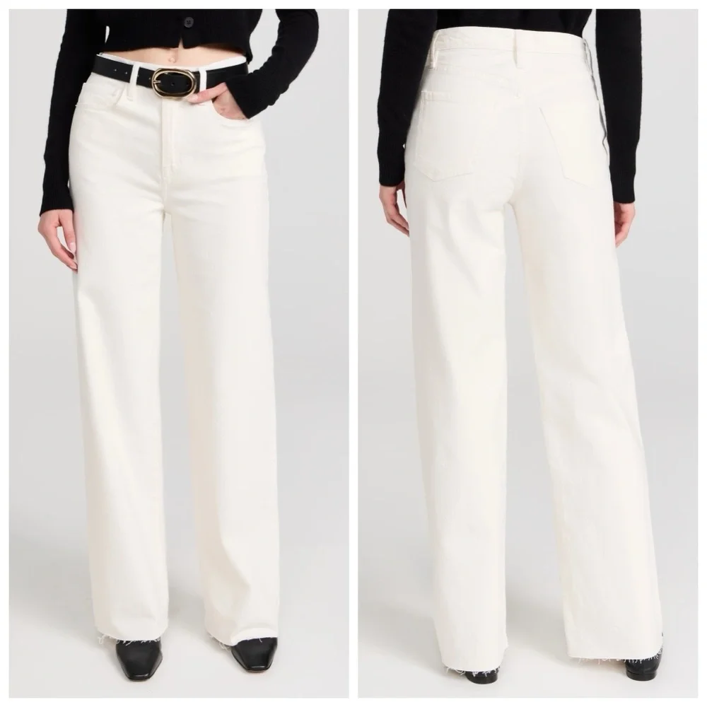 FRAME Denim 'Le Jane' Jeans Au Naturel - Picture 3 of 11